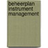 Beheerplan Instrument Management