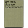 Jaro 1986 vlaamse esperantobond by Cherpillod