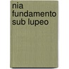 Nia fundamento sub lupeo by Makkink