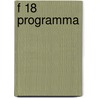 F 18 programma by Joseph Weinberg