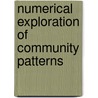Numerical exploration of community patterns door O. Wildi