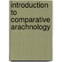 Introduction to comparative arachnology