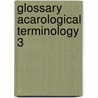 Glossary acarological terminology 3 by Hammen