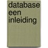 Database een inleiding