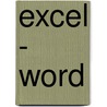 Excel - Word door Onbekend