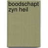 Boodschapt zyn heil by Hans Hagen