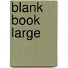 Blank book large door Onbekend