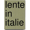 Lente in italie door Elden