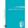 Ausgewahlte gedichte by Schaukal