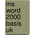 MS Word 2000 Basis UK