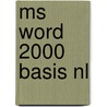 MS Word 2000 Basis NL by Broekhuis Publishing