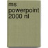 MS Powerpoint 2000 NL