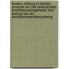 Bodem, belang en beleid; analyse van het Nederlandse bodemsaneringsbeleid met behulp van de beleidsnetwerkbenadering door J.L. van Duivenboden