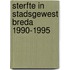 Sterfte in Stadsgewest Breda 1990-1995