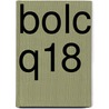 Bolc Q18 door S.F. Weiss