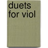 Duets for viol door S. Ives