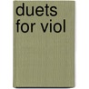 Duets for viol by S. Ives
