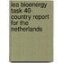 IEA Bioenergy task 40- Country report for the Netherlands