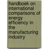 Handboek on international comparisons of energy efficiency in the manufacturing industry by K. Blok