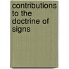 Contributions to the doctrine of signs door Sebeok