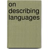 On describing languages door Pike
