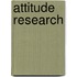 Attitude research