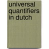 Universal quantifiers in dutch door Hein Dik