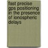 Fast precise GPS positioning in the presence of ionospheric delays