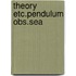 Theory etc.pendulum obs.sea