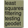 Least squares filtering testing geodet door Salzmann