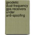 Geodetic dual-frequency GPS receivers under anti-spoofing