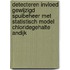Detecteren invloed gewijzigd spuibeheer met statistisch model chloridegehalte Andijk