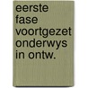 Eerste fase voortgezet onderwys in ontw. by Unknown