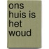 Ons huis is het woud