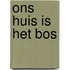 Ons huis is het bos
