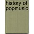 History of popmusic