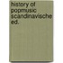 History of popmusic scandinavische ed.