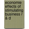 Economie effects of stimulating business R & D door Onbekend