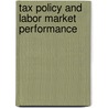 Tax policy and labor market performance door A.L. Bovenberg