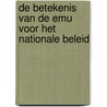 De betekenis van de EMU voor het nationale beleid door P.A.G. van Bergeijk