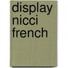 Display Nicci French door Nicci French