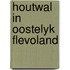 Houtwal in oostelyk flevoland