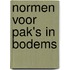 Normen voor PAK's in bodems