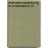 Methadonverstrekking in amsterdam in 91