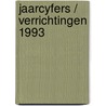 Jaarcyfers / verrichtingen 1993 door Onbekend