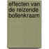 Effecten van de reizende bollenkraam