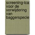 Screening-LCA voor de verwijdering van baggerspecie