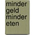 Minder geld minder eten