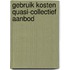 Gebruik kosten quasi-collectief aanbod