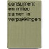 Consument en milieu samen in verpakkingen